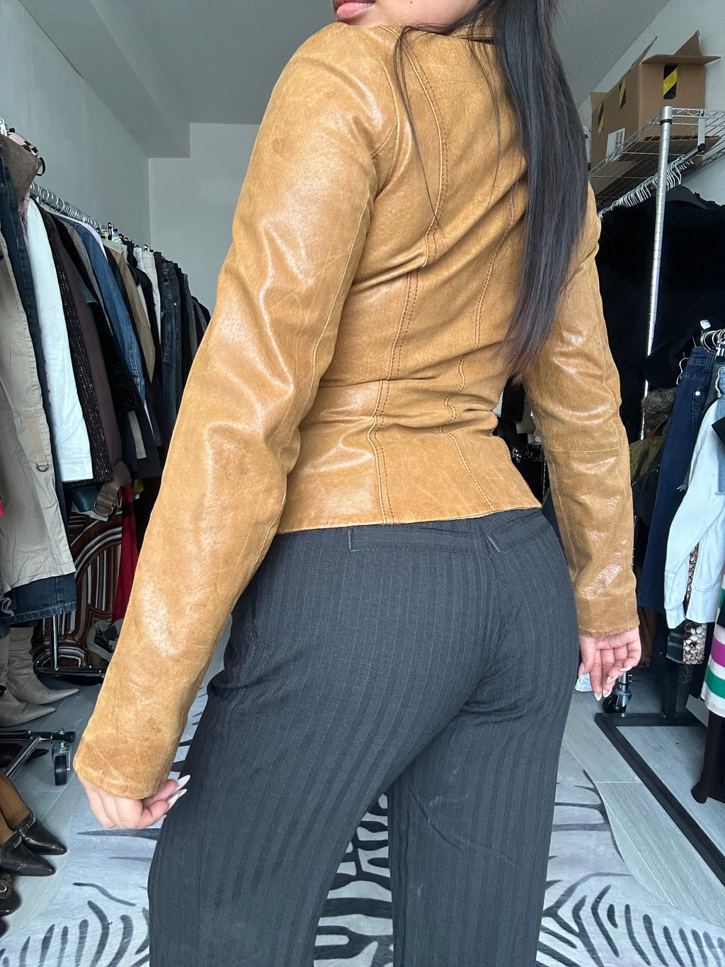 Vintage leather jacket