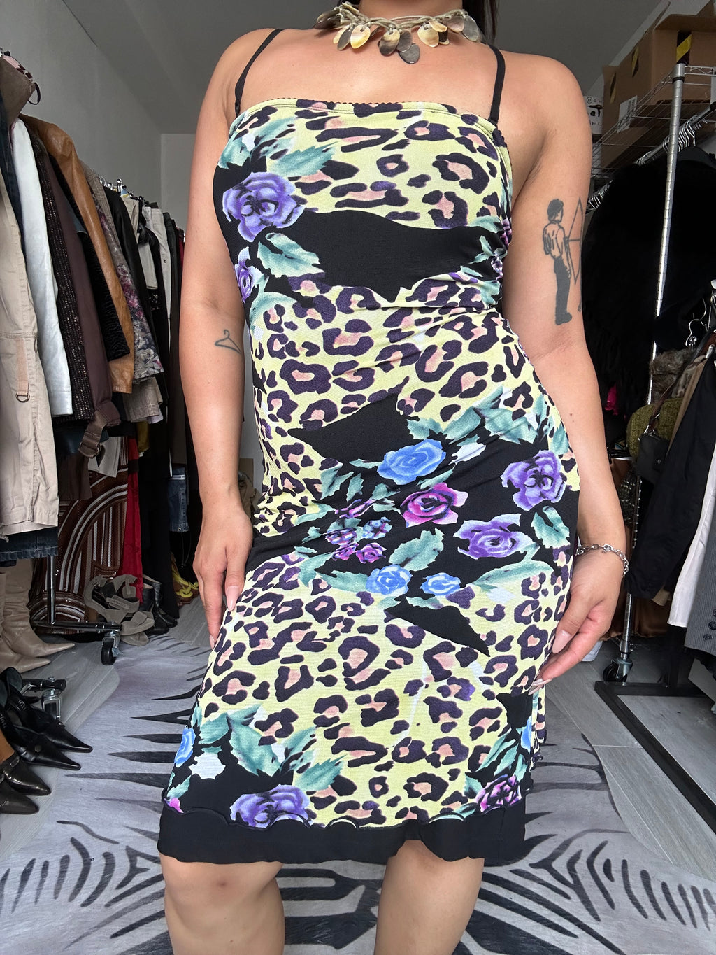 Vintage Guess midi dress
