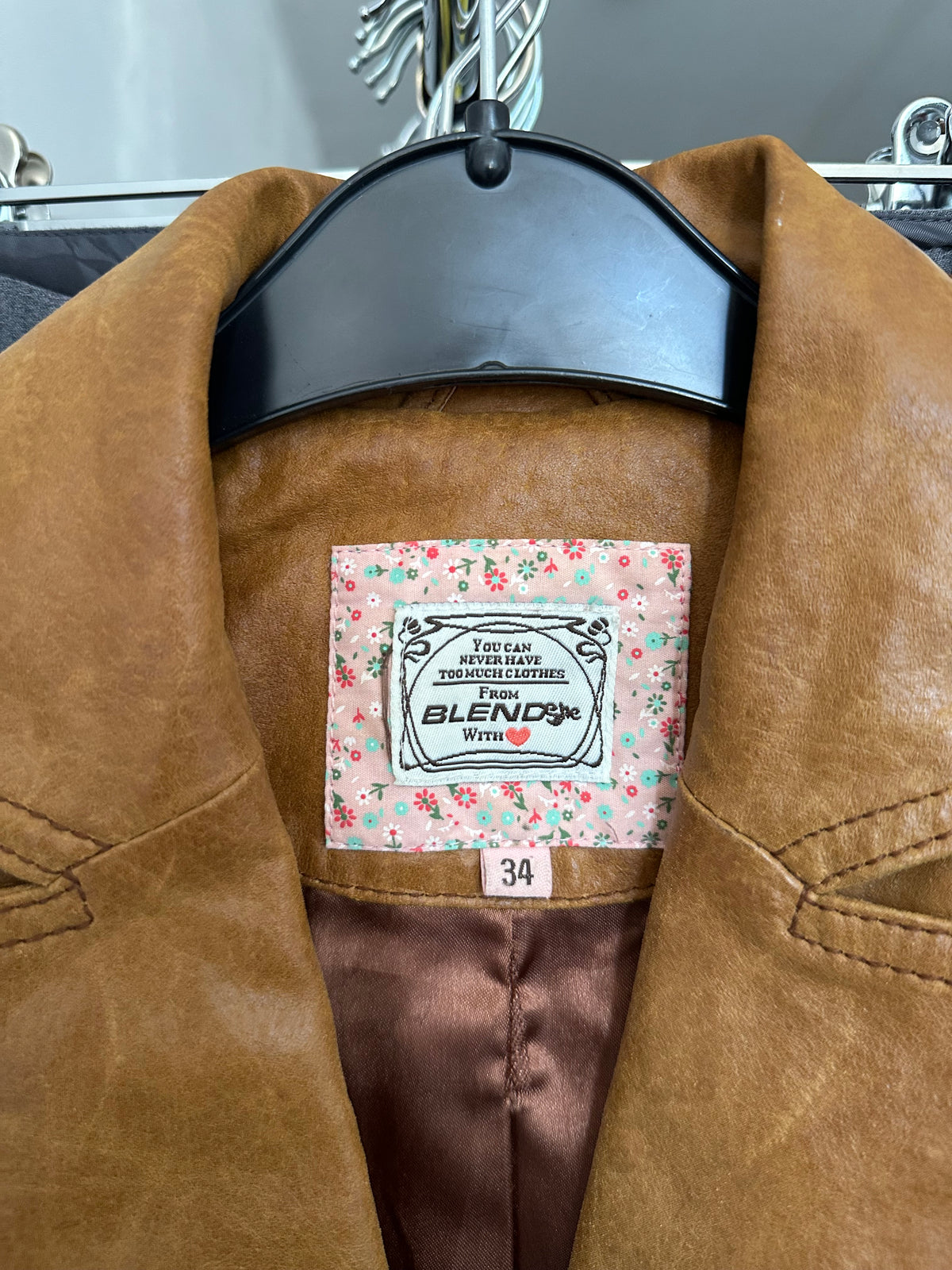Vintage leather jacket