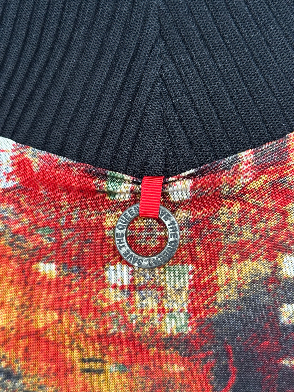 Vintage Save the Queen longsleeve blouse