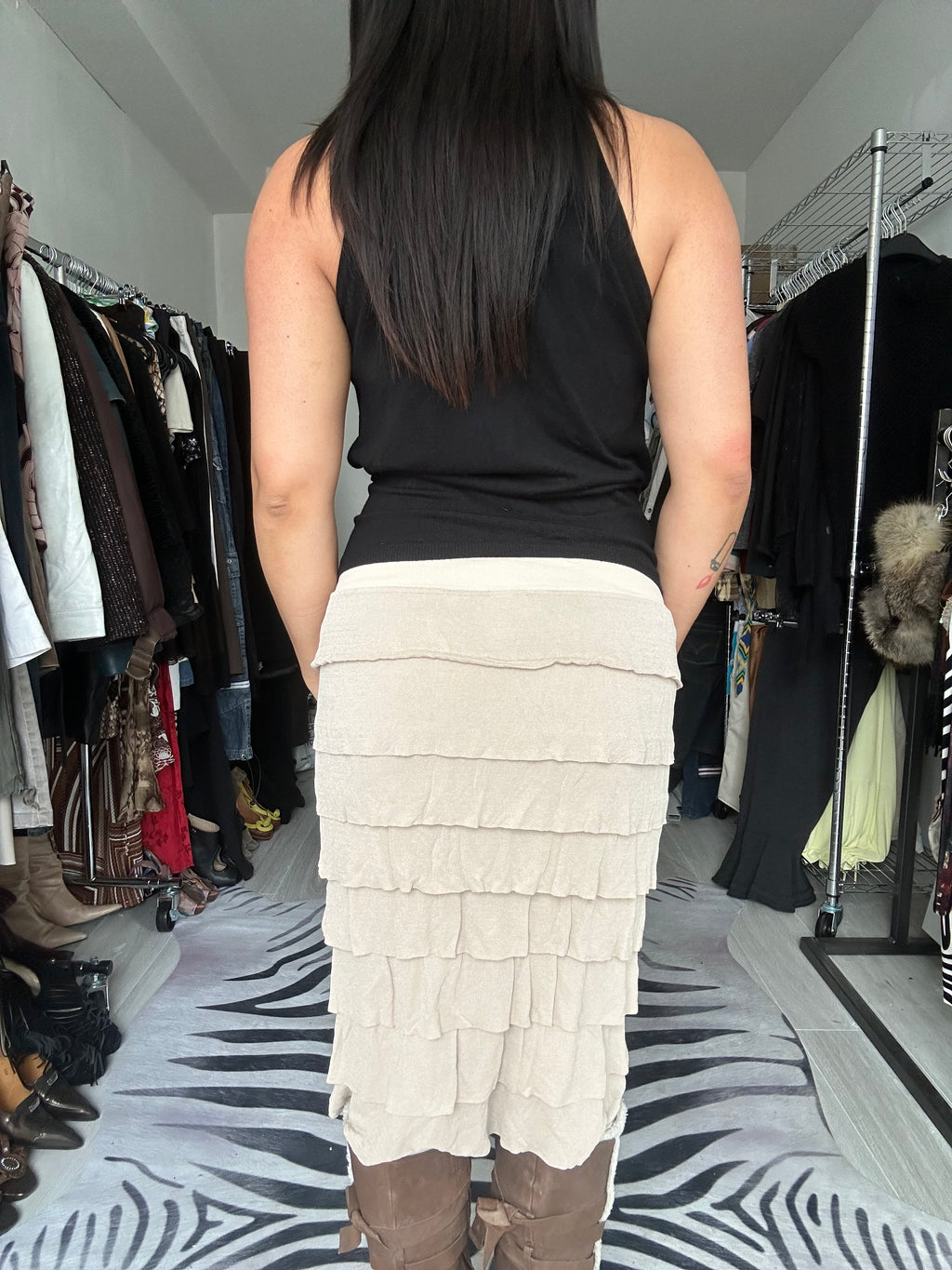 Midi skirt made in Italy
