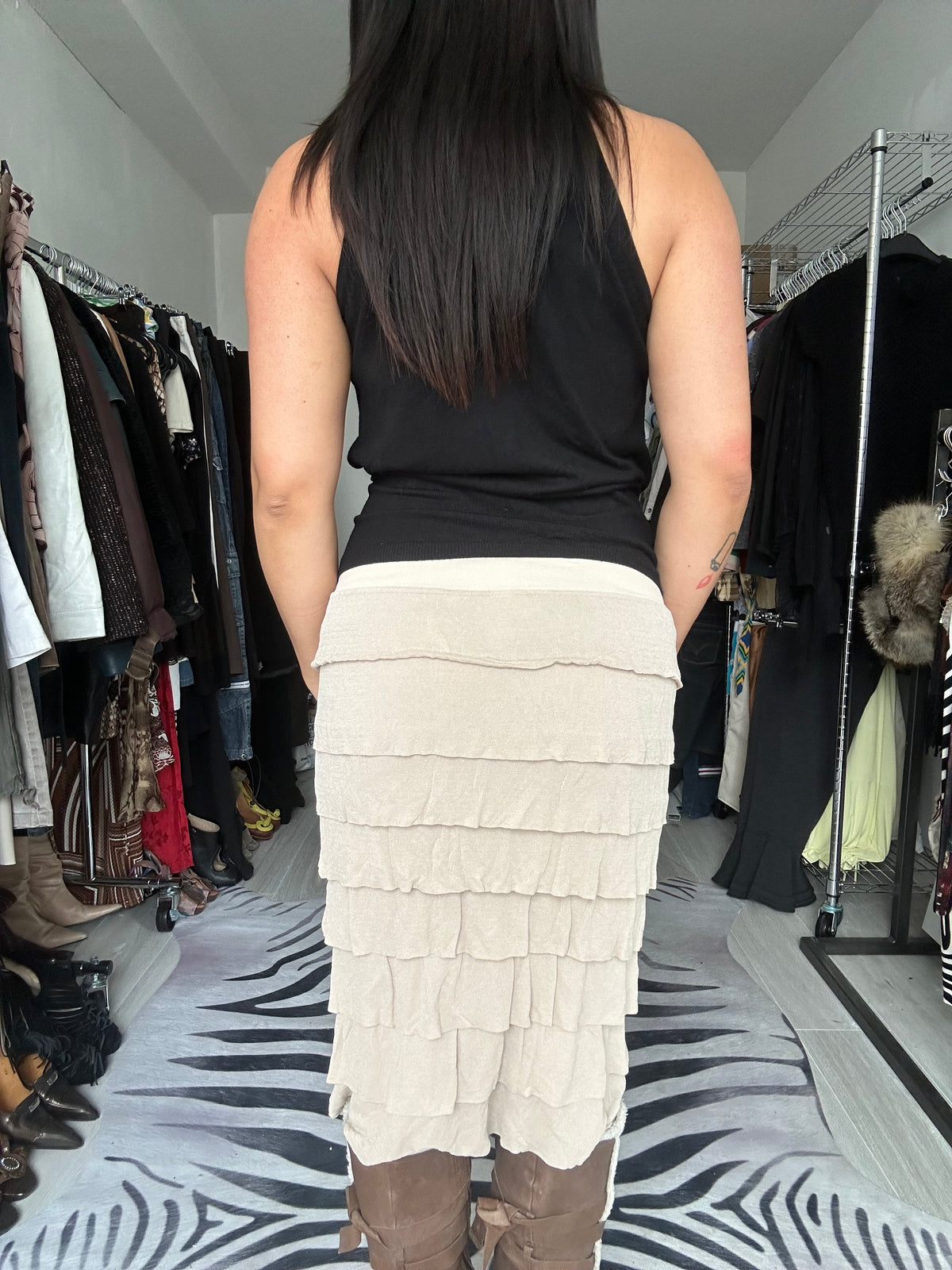 Midi skirt made in Italy