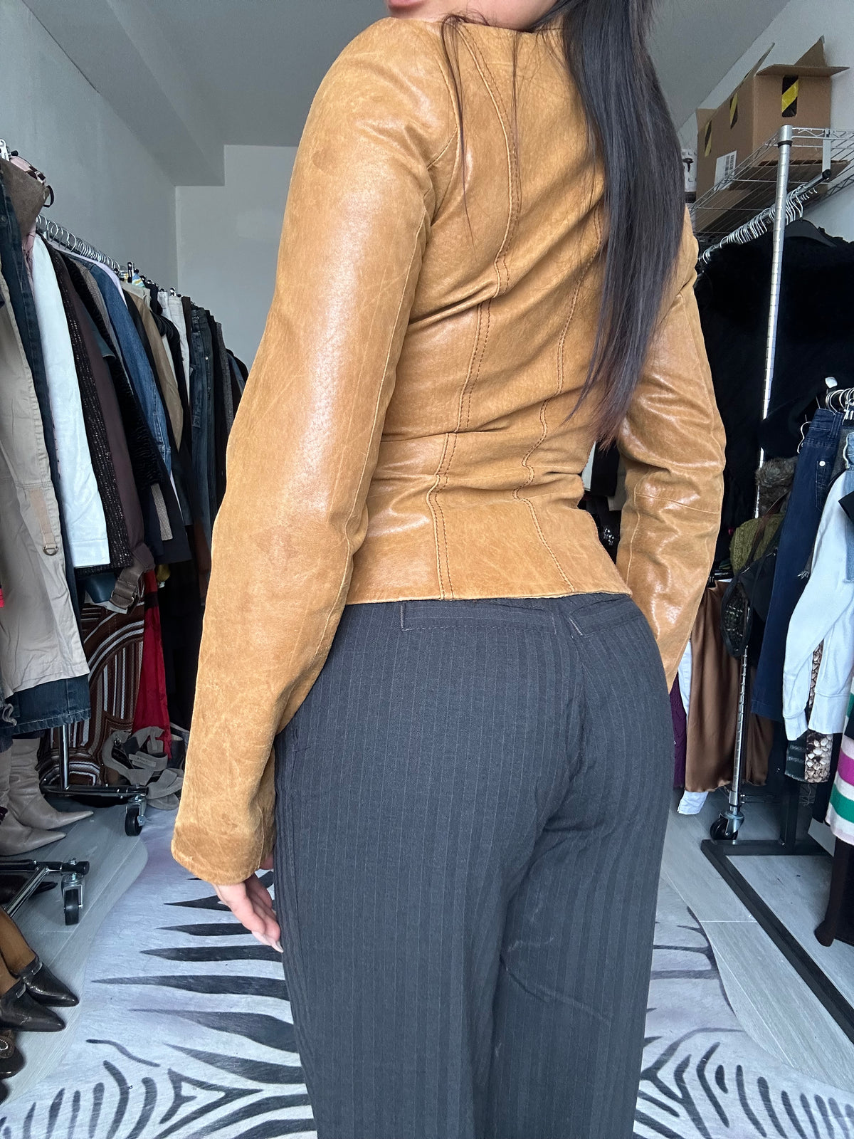 Vintage leather jacket