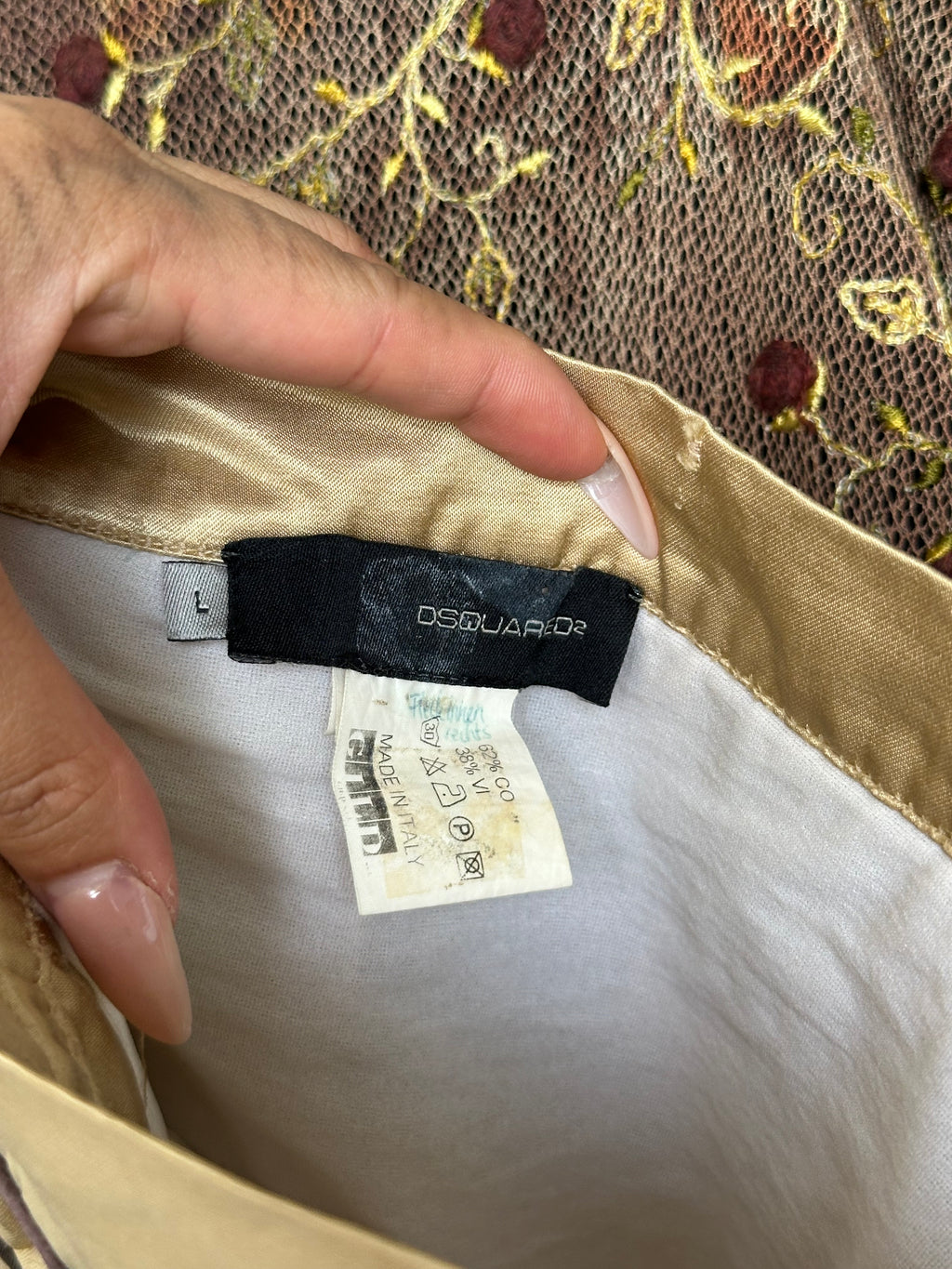 Vintage Dsquared micro shorts