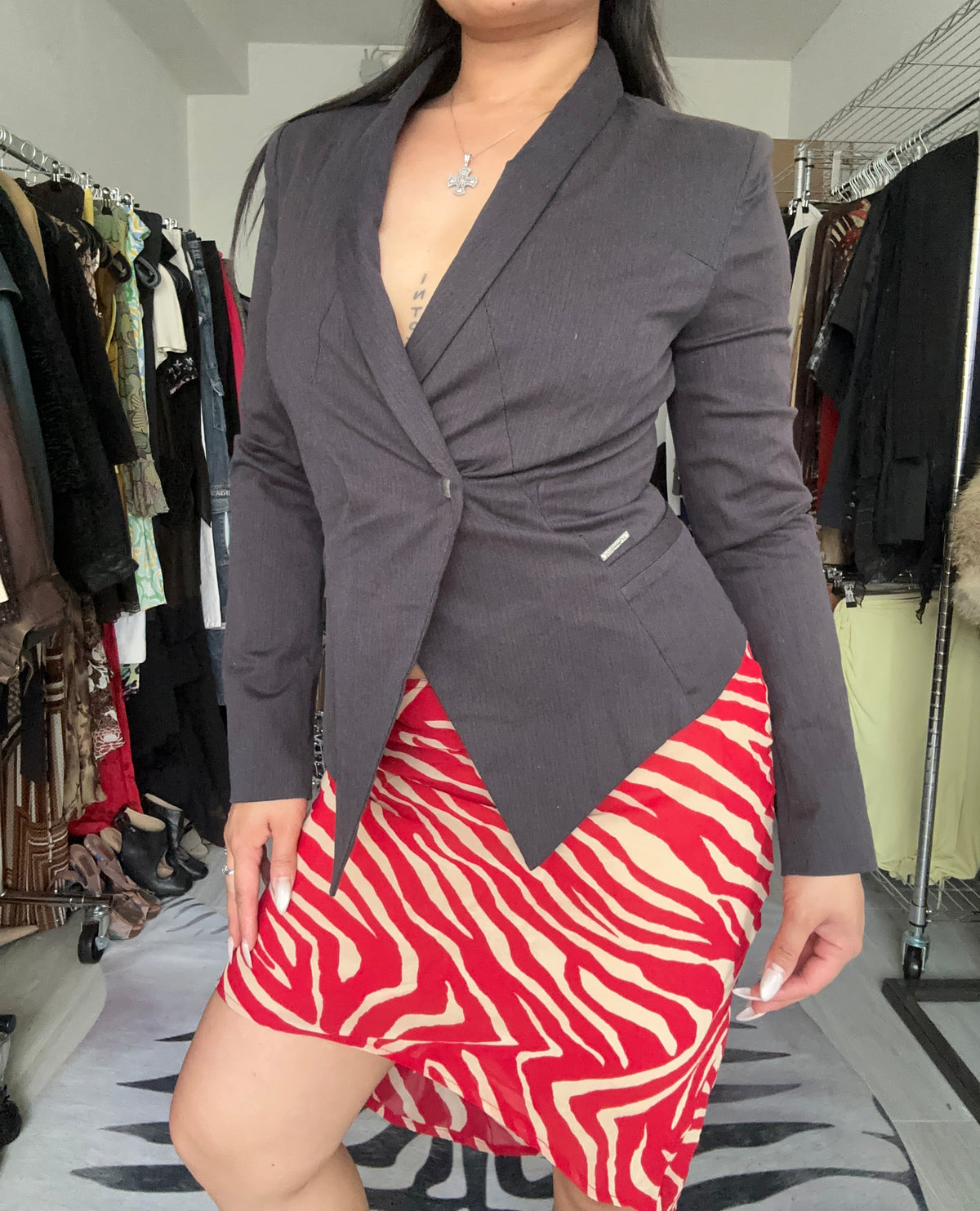 Midi skirt made in Italy