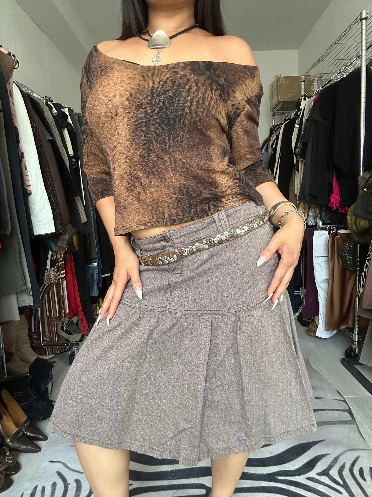 Midi skirt