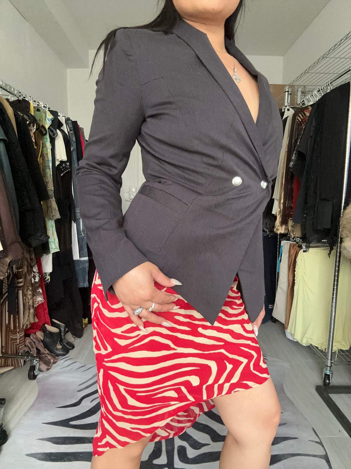 Midi skirt made in Italy