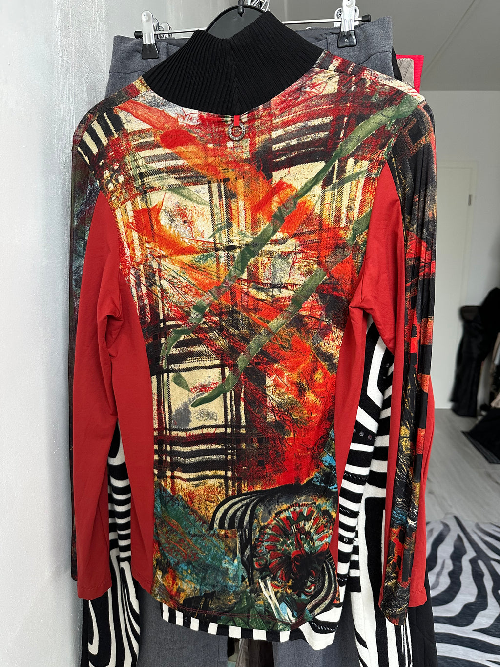 Vintage Save the Queen longsleeve blouse