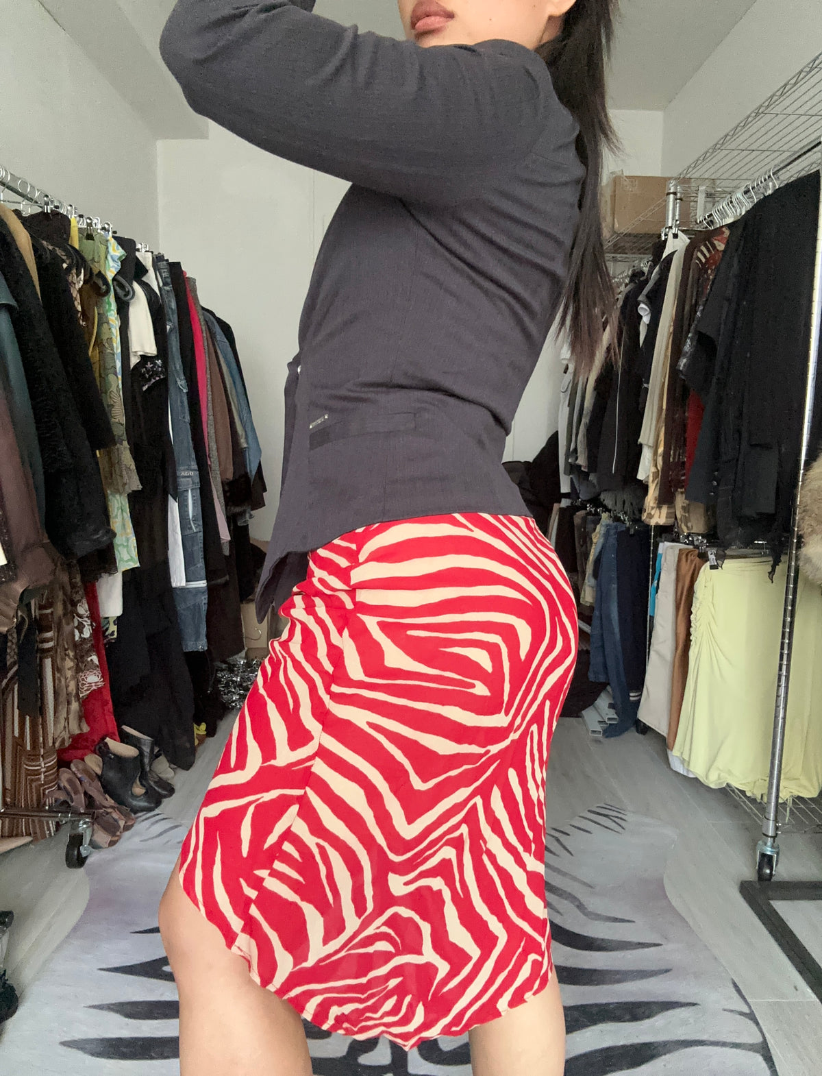 Midi skirt made in Italy