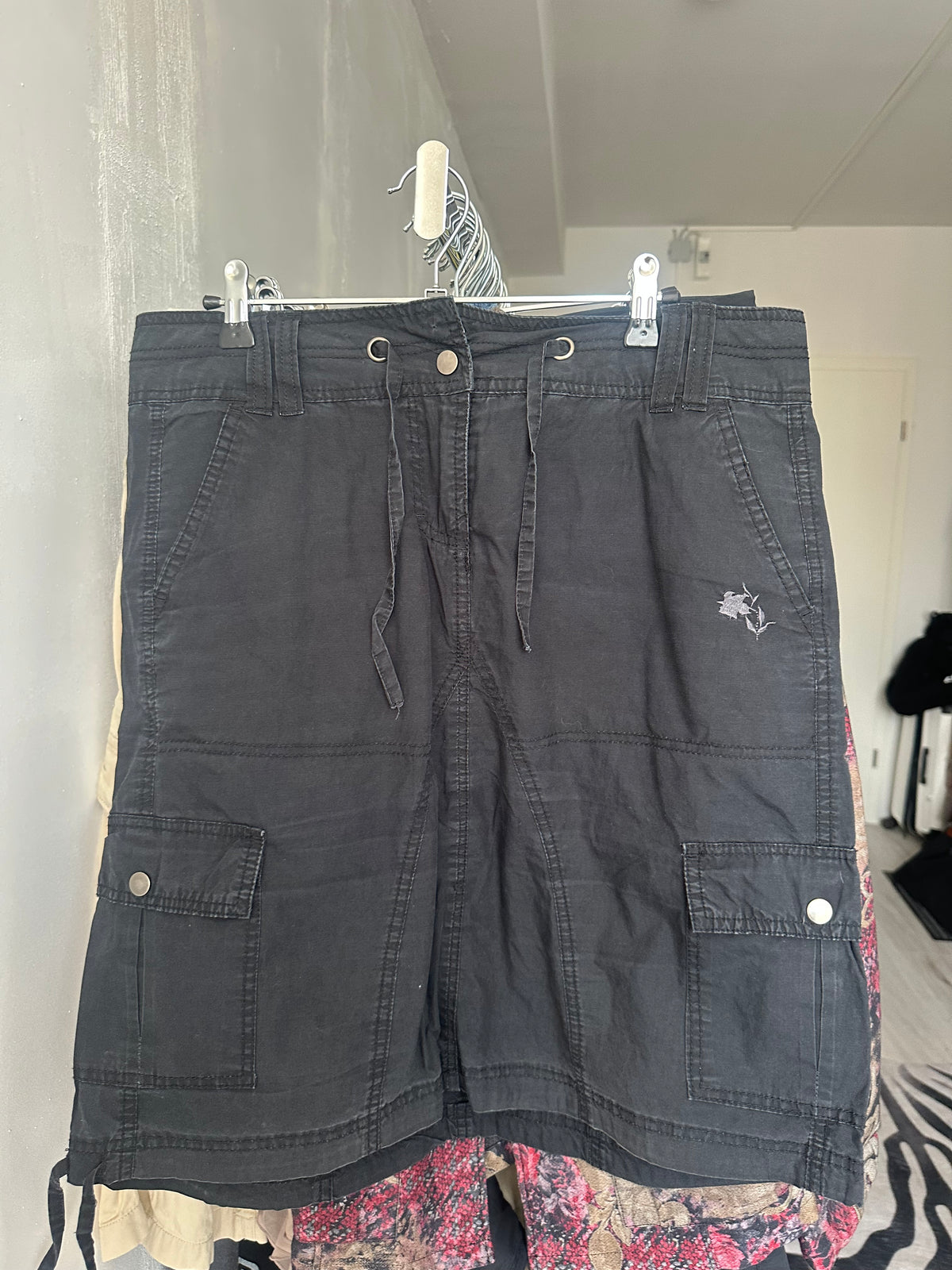Cargo midi skirt