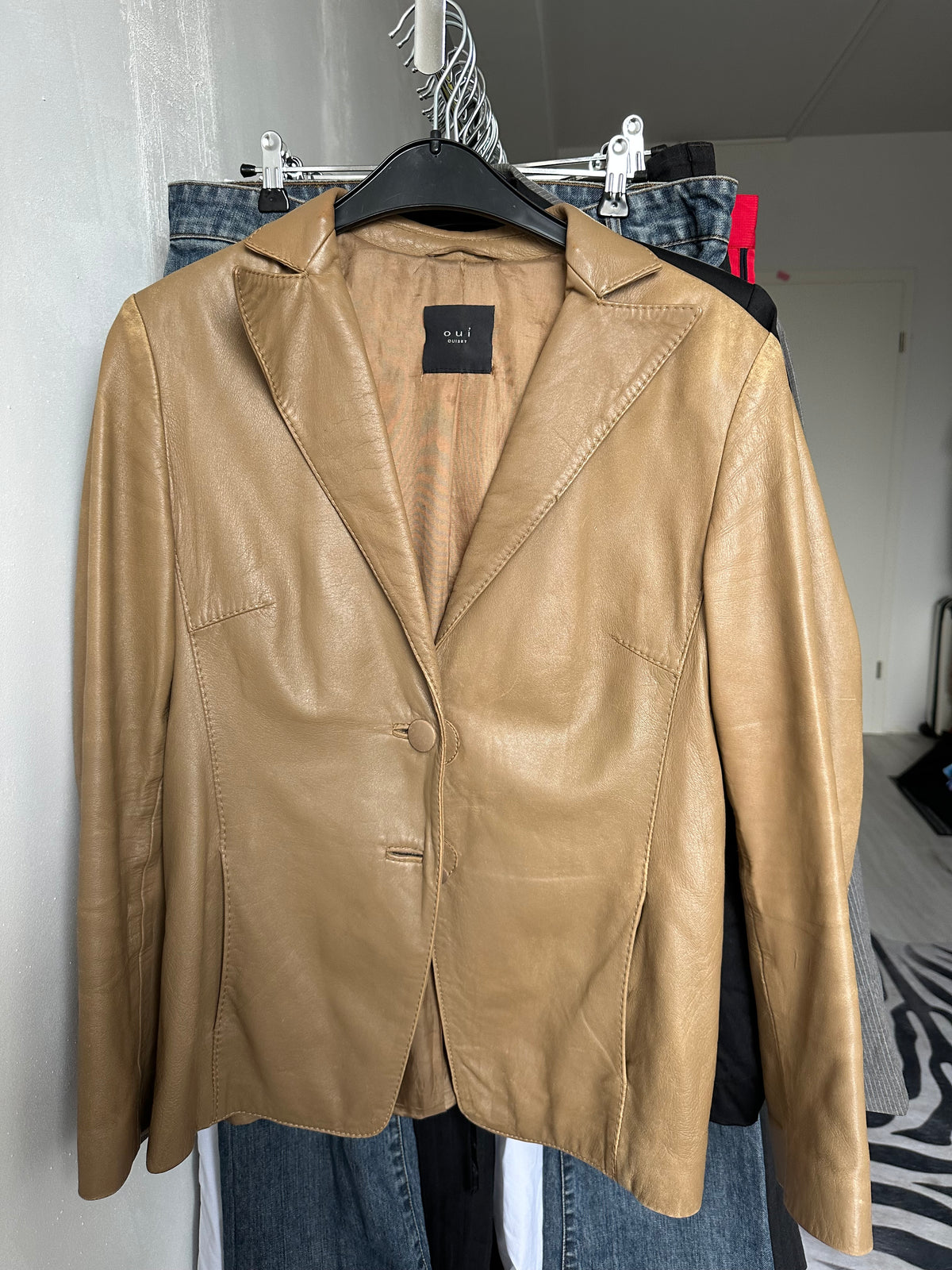 Vintage leather jacket