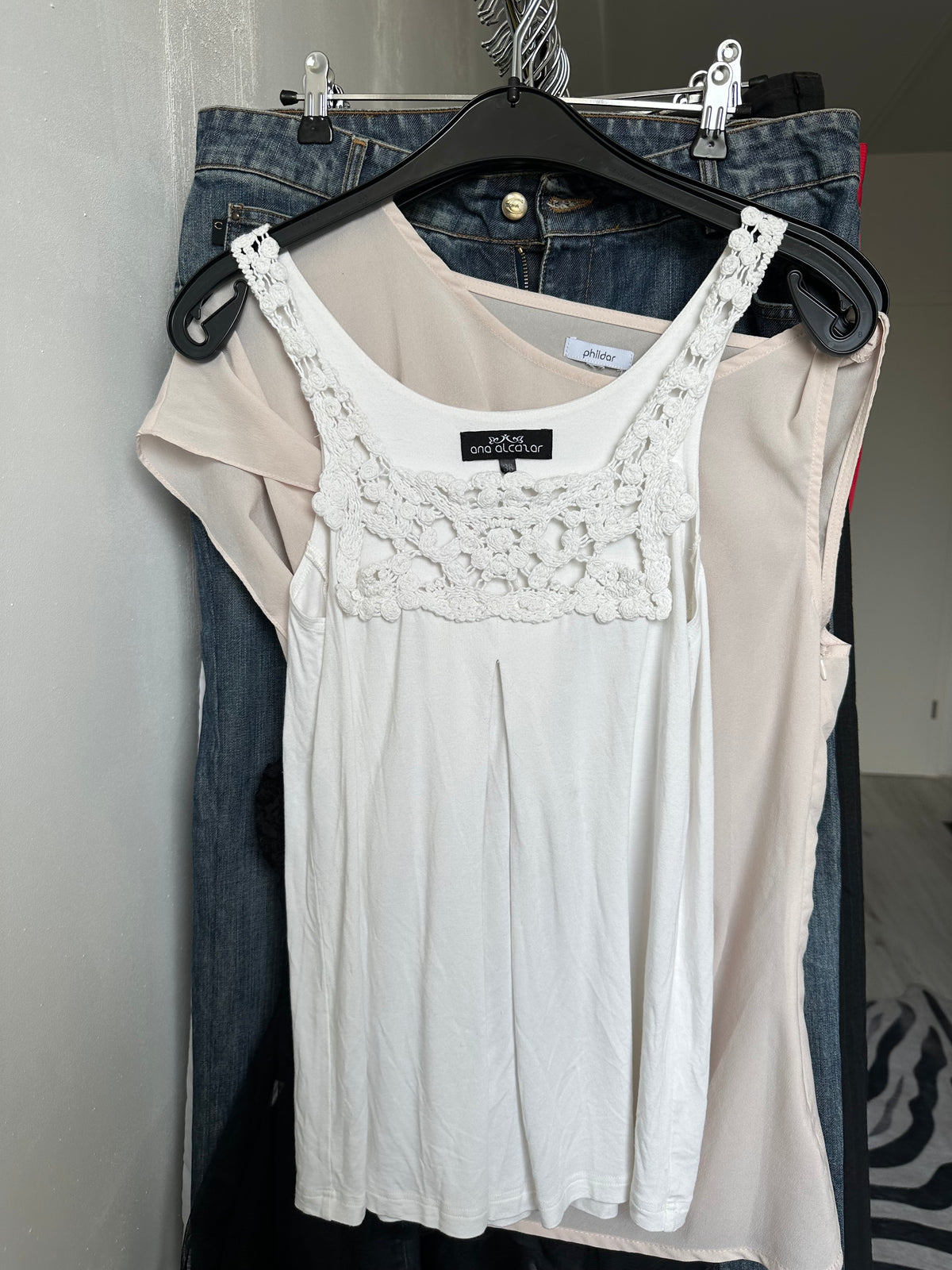 Top with crochet details
