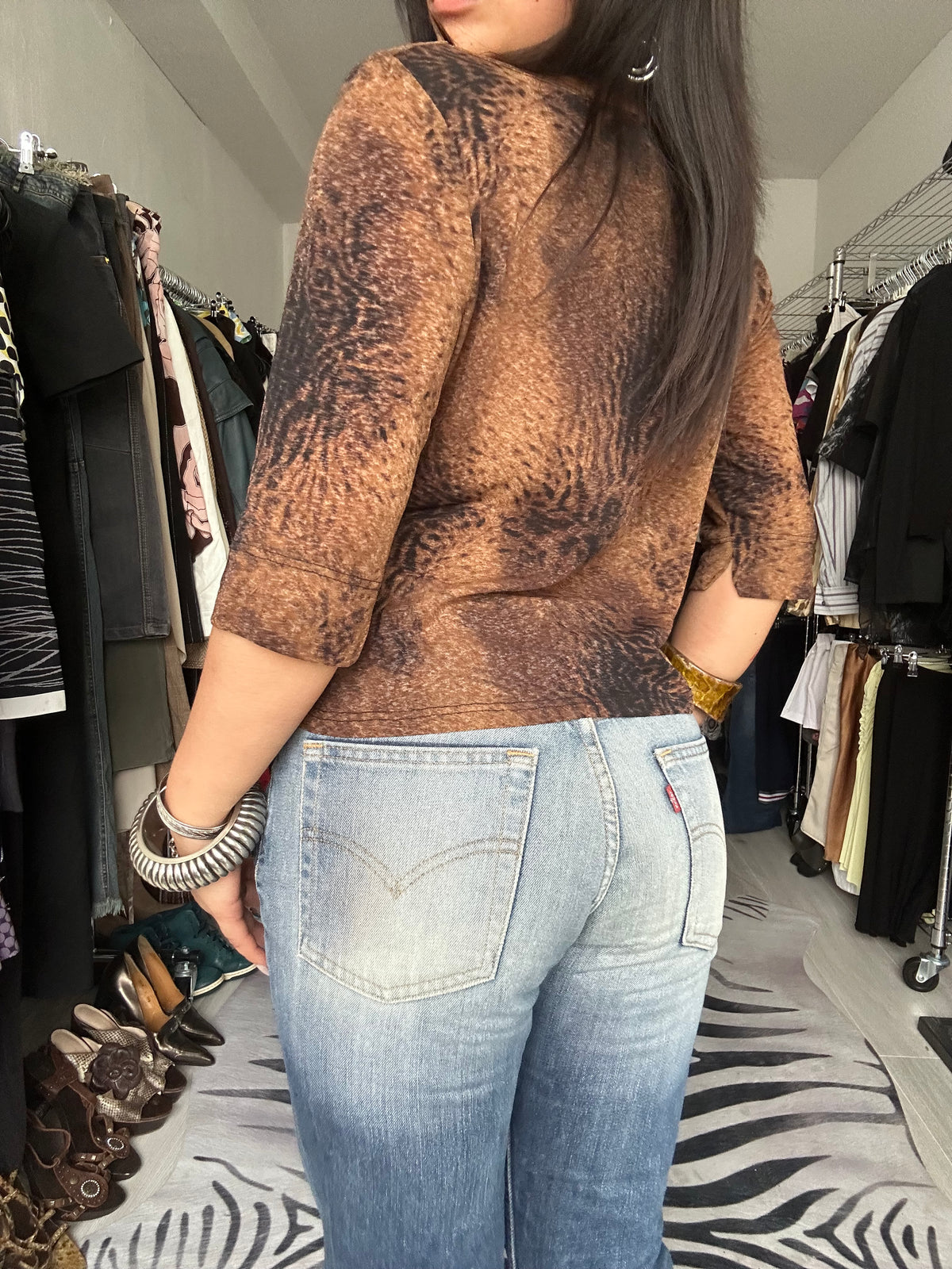 Printed blouse