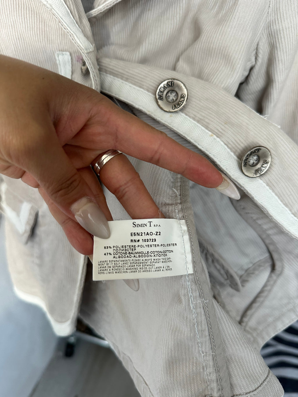 Vintage Armani Jeans blazer
