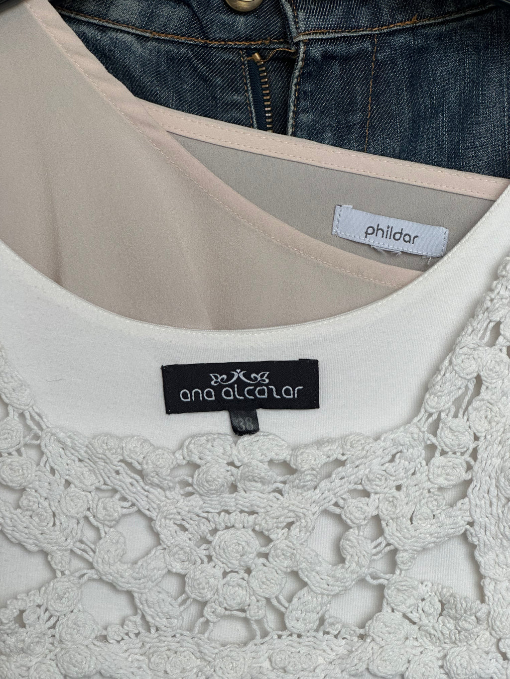 Top with crochet details