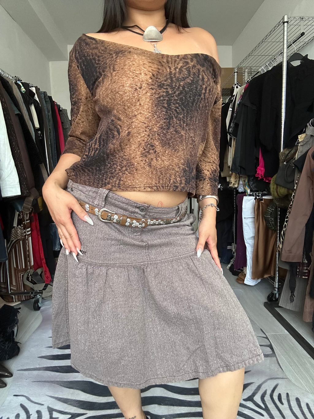 Midi skirt