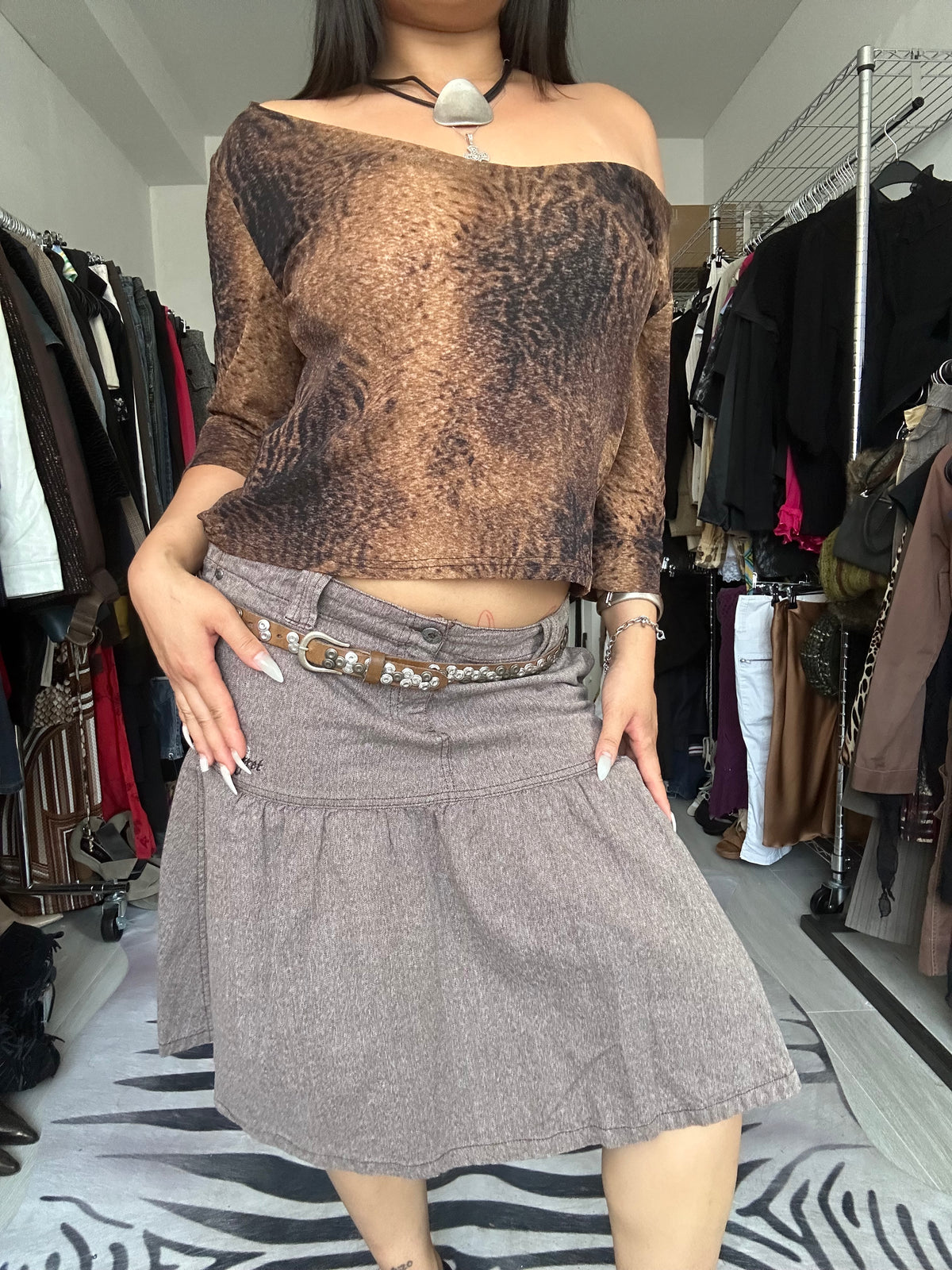 Midi skirt